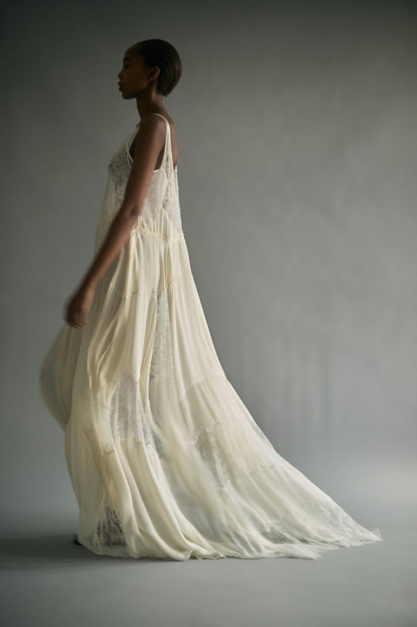 Josephine Dress in Ivory