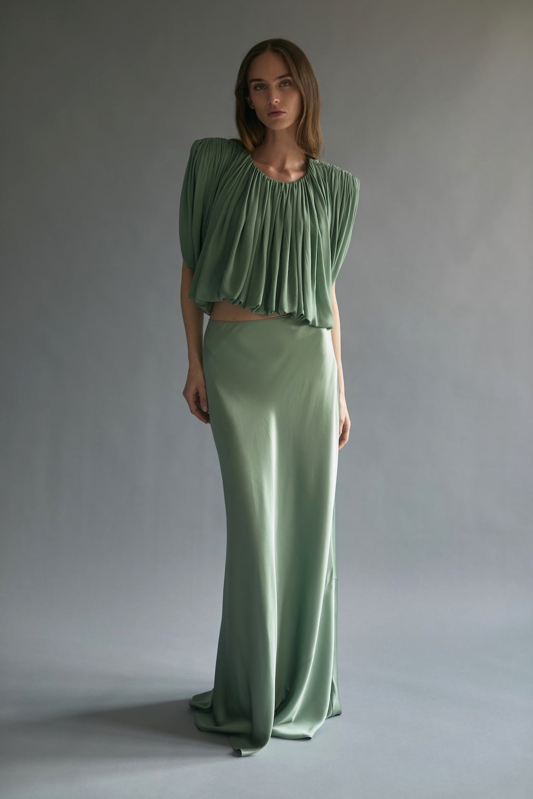 Renata Top in Eucalyptus