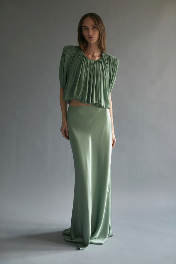 Renata Top in Eucalyptus