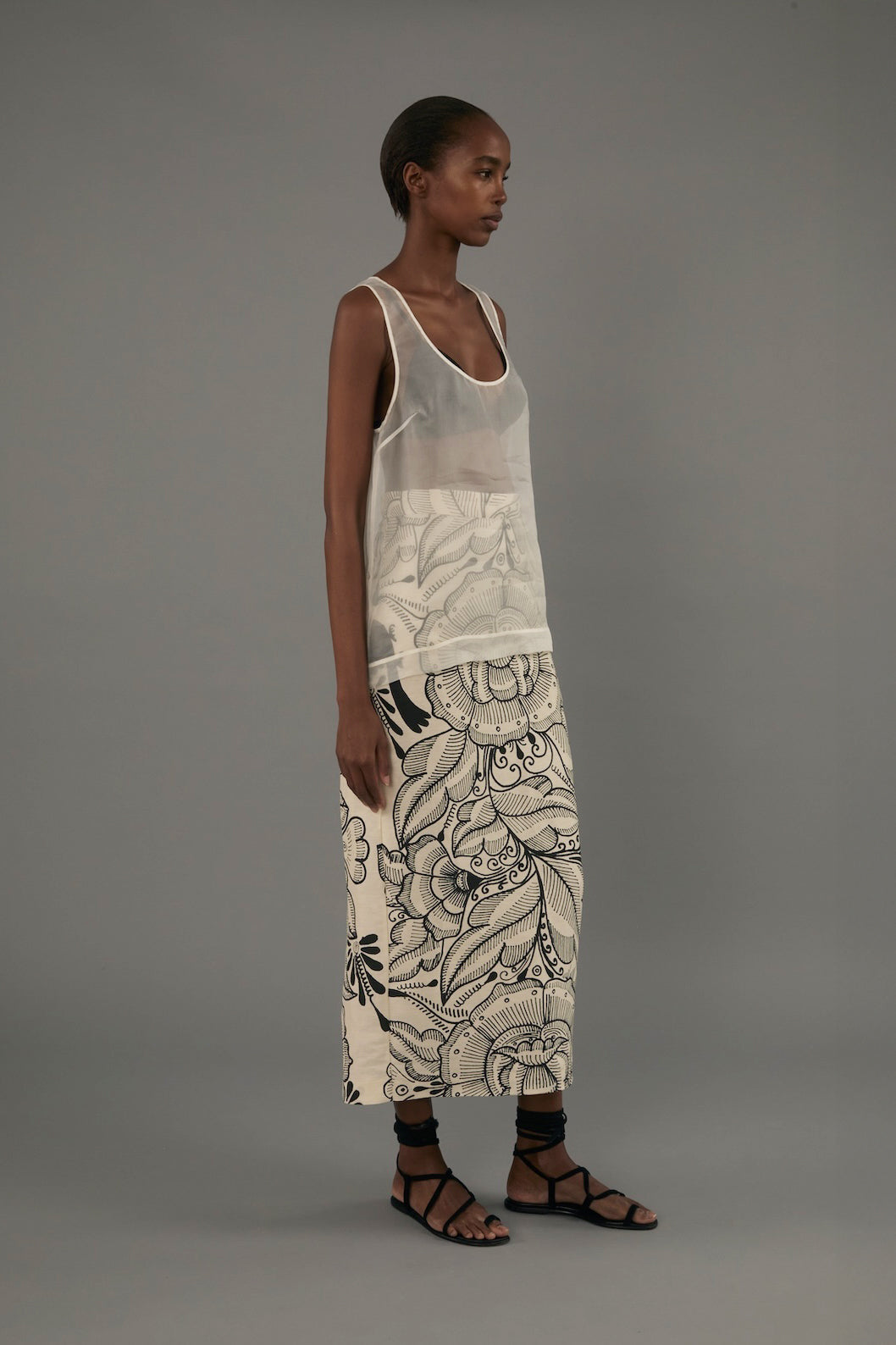 Lexi Skirt in B.R.B Print