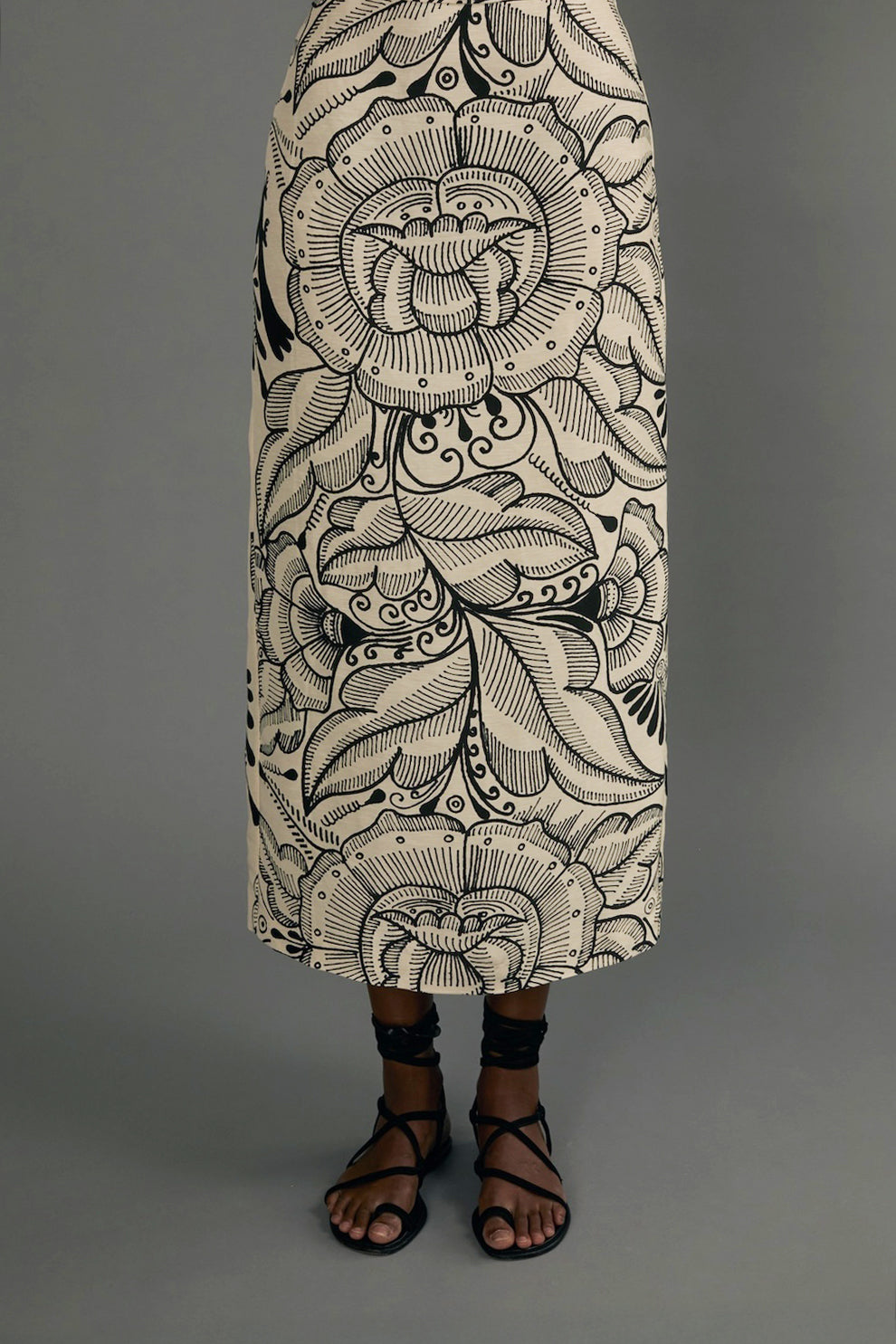 Lexi Skirt in B.R.B Print