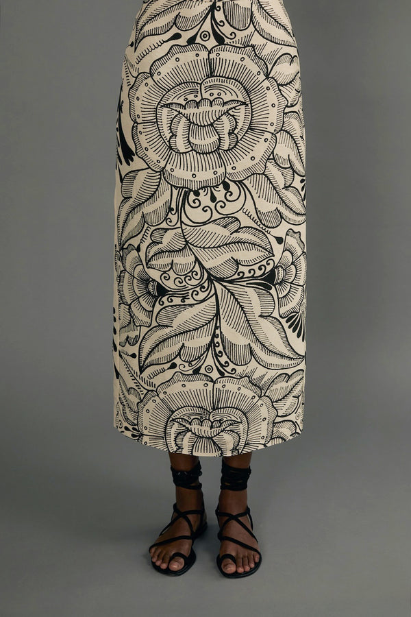 Lexi Skirt in B.R.B Print