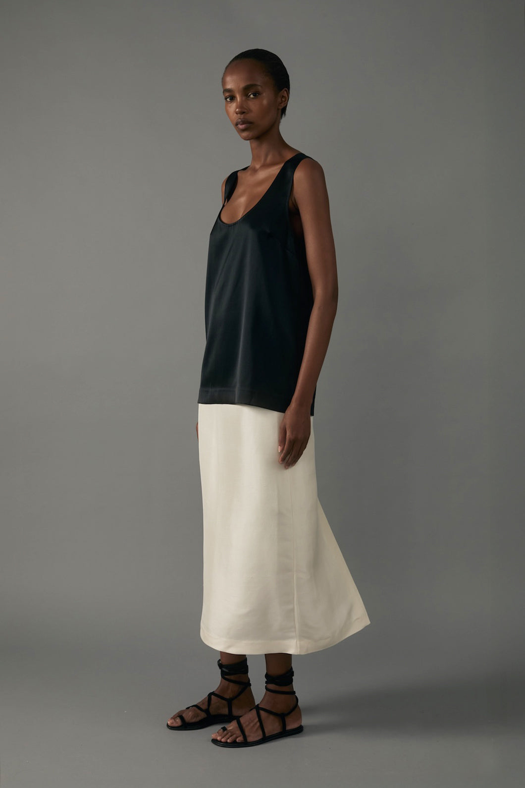 Irene Skirt in Shantung