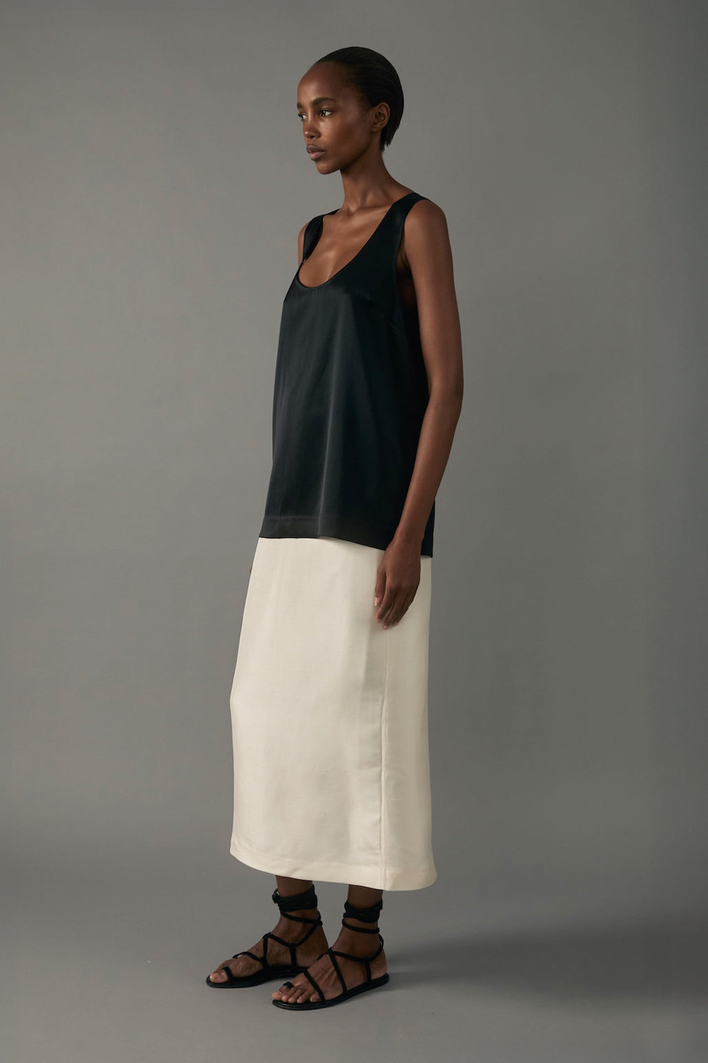 Irene Skirt in Shantung