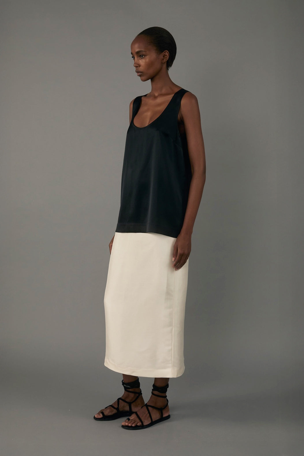 Irene Skirt in Shantung