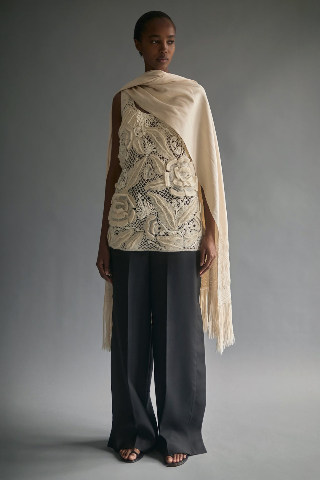 Rebozo by Arturo Estrada in Ivory