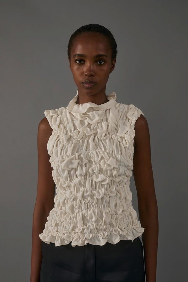 Sloane Top in Ivory