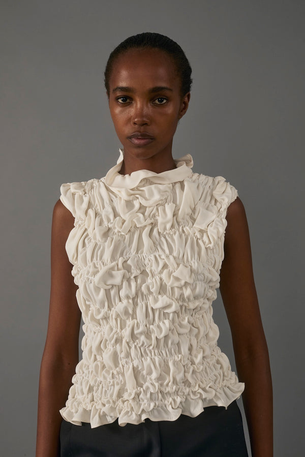 Sloane Top in Ivory