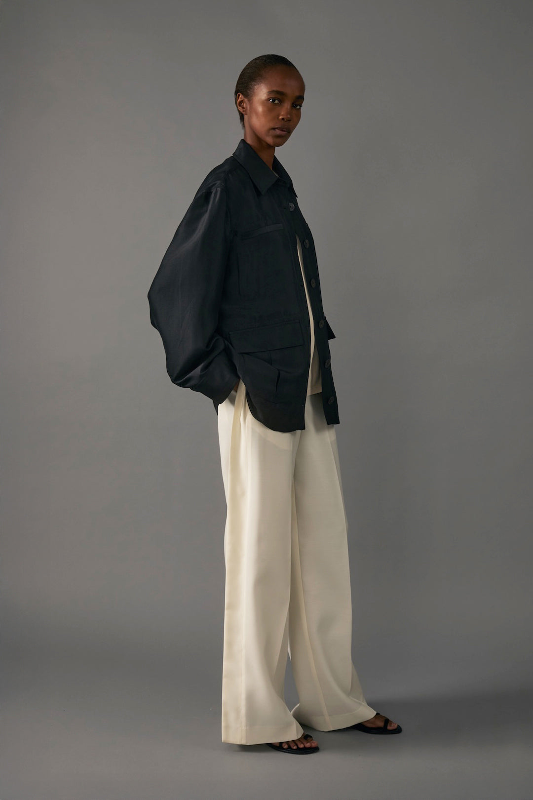 Barn Jacket in Silk