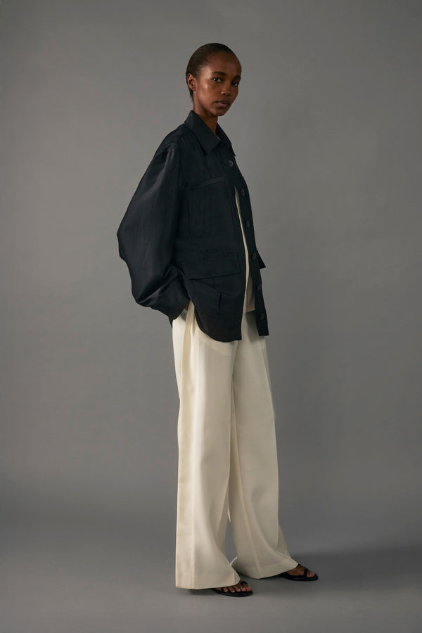 Barn Jacket in Silk