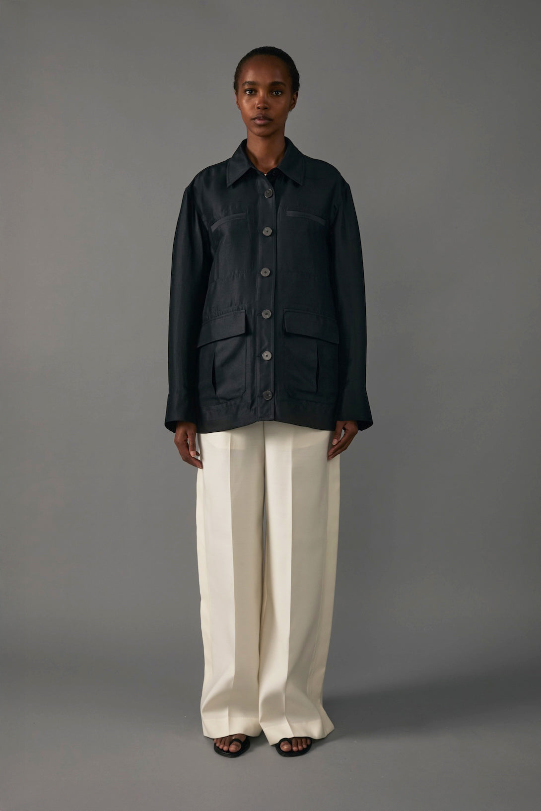 Barn Jacket in Silk